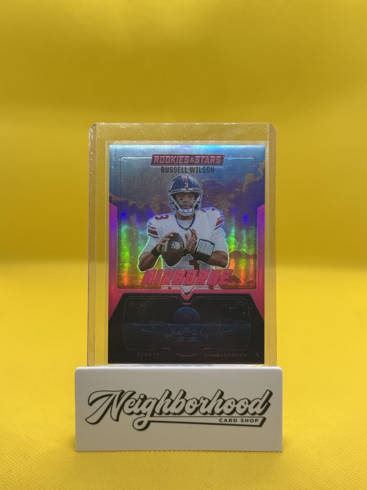 2025 Panini Rookies & Stars - NY Giants Russell Wilson Airborne /75 No.4