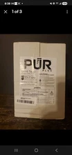 PUR PLUS Faucet Mount Water Filtration System, Gray – FM2500V NEW UNOPENED BOX