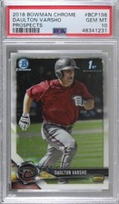 2018 Bowman Chrome Prospects Daulton Varsho #BCP198 PSA 10 GEM MT 8d2