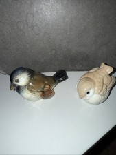 Goebel Vogel Figur Porzellan CV72 8x11cm - Top Zustand 1.Wahl u ein beige/weisse