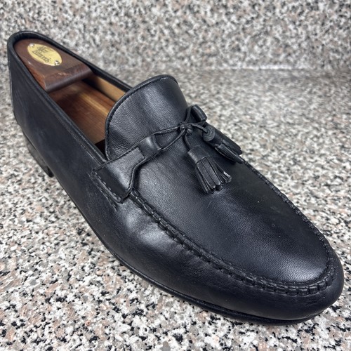 Allen Edmonds Urbino schwarz Quaste Halbschuh hergestellt in Italien elegant/freizeit Herren 11,5 sehr guter Zustand - Bild 10 von 24