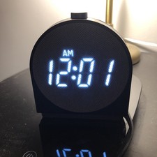 Sharp SPCRBB00 SmartSet Alarm Clock Radio with USB  USB-C Charging Ports -...