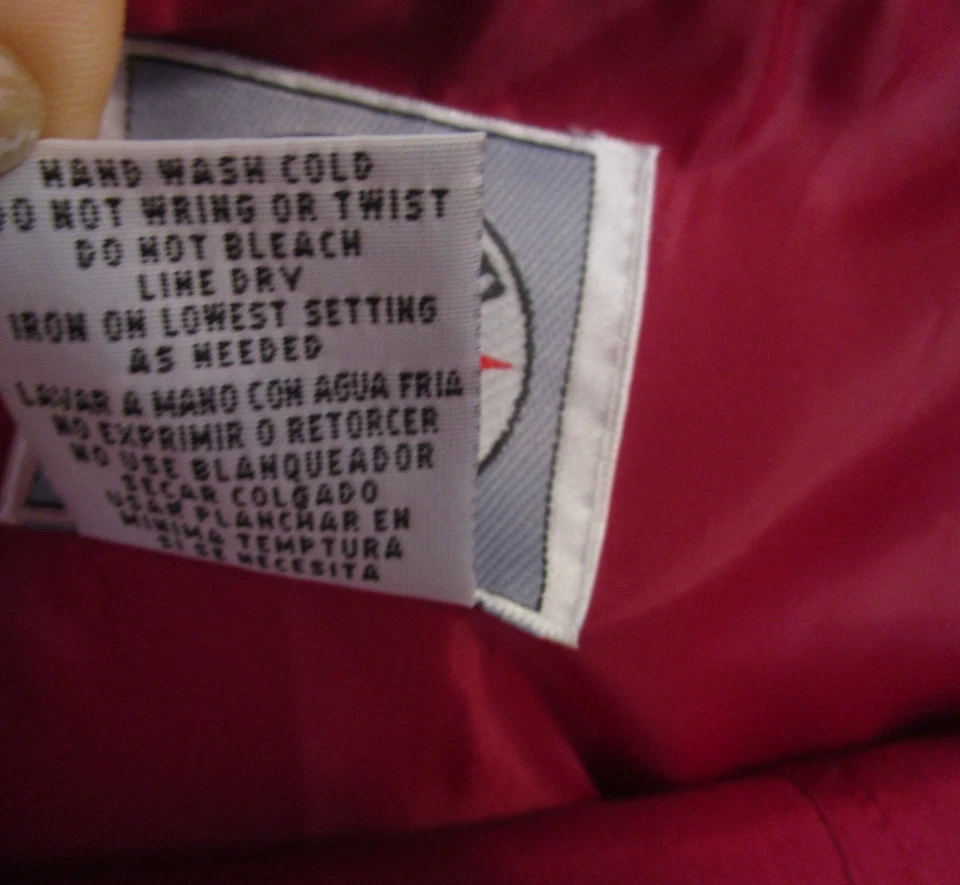 Clothing:  Active Club 80's 2pc Women's Dressy Track Suit Set Large - Silk + - Image 3 of 4