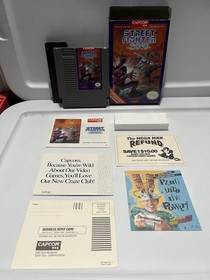 Street Fighter 2010 (Nintendo NES) CIB Complete Mint Condition W Protector