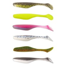 WE Assassin Turbo Shad 4" Soft Plastic Bait 10 Per Pack