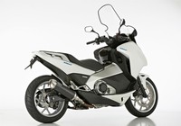 Shark DSX-5 Auspuff Schwarz Passend FüR Honda Integra 750 2016-2020