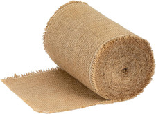 Tela Di Iuta Naturale, 20 Cm, Rotolo 18 Metri, Nastro per Artigianato, Decorazio