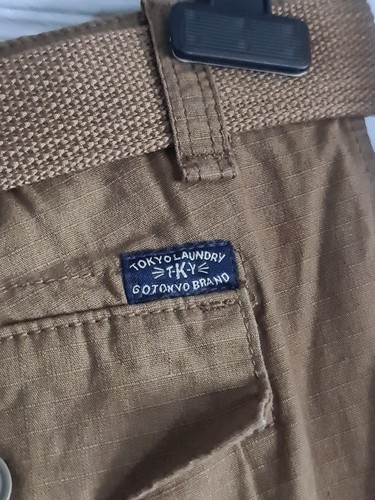Tokyo Laundry Men's Cargo Shorts UK Size L - Picture 9 of 14