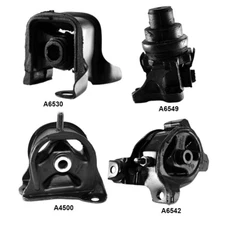 Engine Motor Mounts & Transmission Mount 4PCS for Honda Accord 97-94 2.2L MANUAL