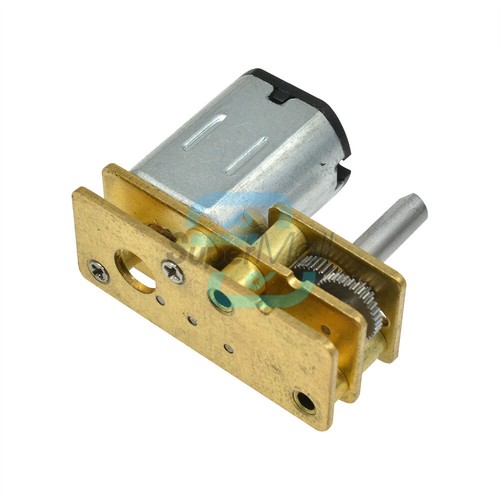 DC 3V 6V 12V 100RPM Micro Speed Reduction Gear Motor Wheel Shaft Metal Gearbox - Bild 47 von 118