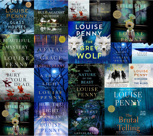 Louise Penny- Chief Inspector Gamache Audiobook Series (20 titles on USB or DVD)