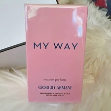 Giorgio Armani MY WAY Eau de Parfum REFILLABLE SPRAY 90ml  SEALED NIB