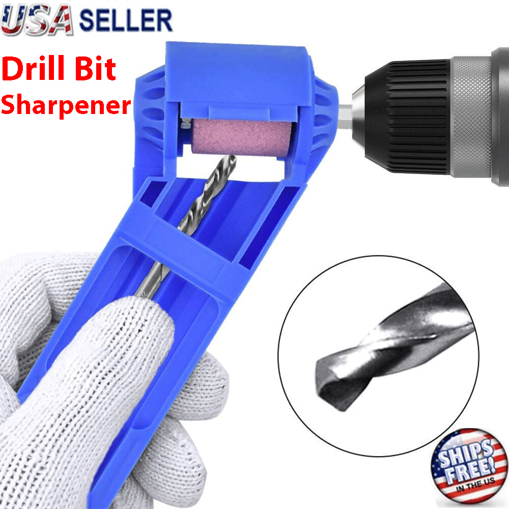Portable Drill Bit Sharpener Corundum Grinding Wheel for Grinder/_chHACN