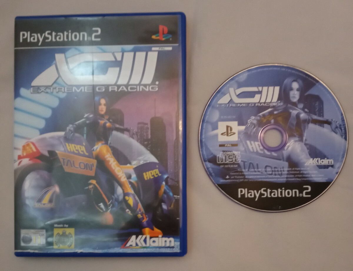 XGIII / XG3 Extreme-G Racing - Sony PlayStation 2 / PS2 - PAL FR - Acclaim - Jeux vidéo