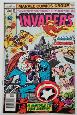 Invaders #15 VG   1st Series   SOLID COPY!!!
