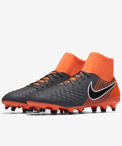 orange nike sock boots