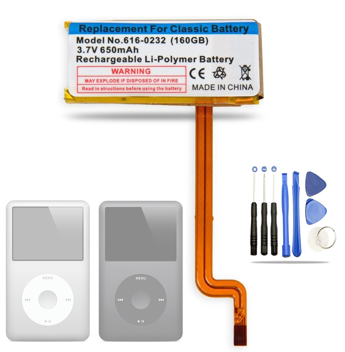 IPod Classic Battery Replacement Battery For IPod Classic 30GB