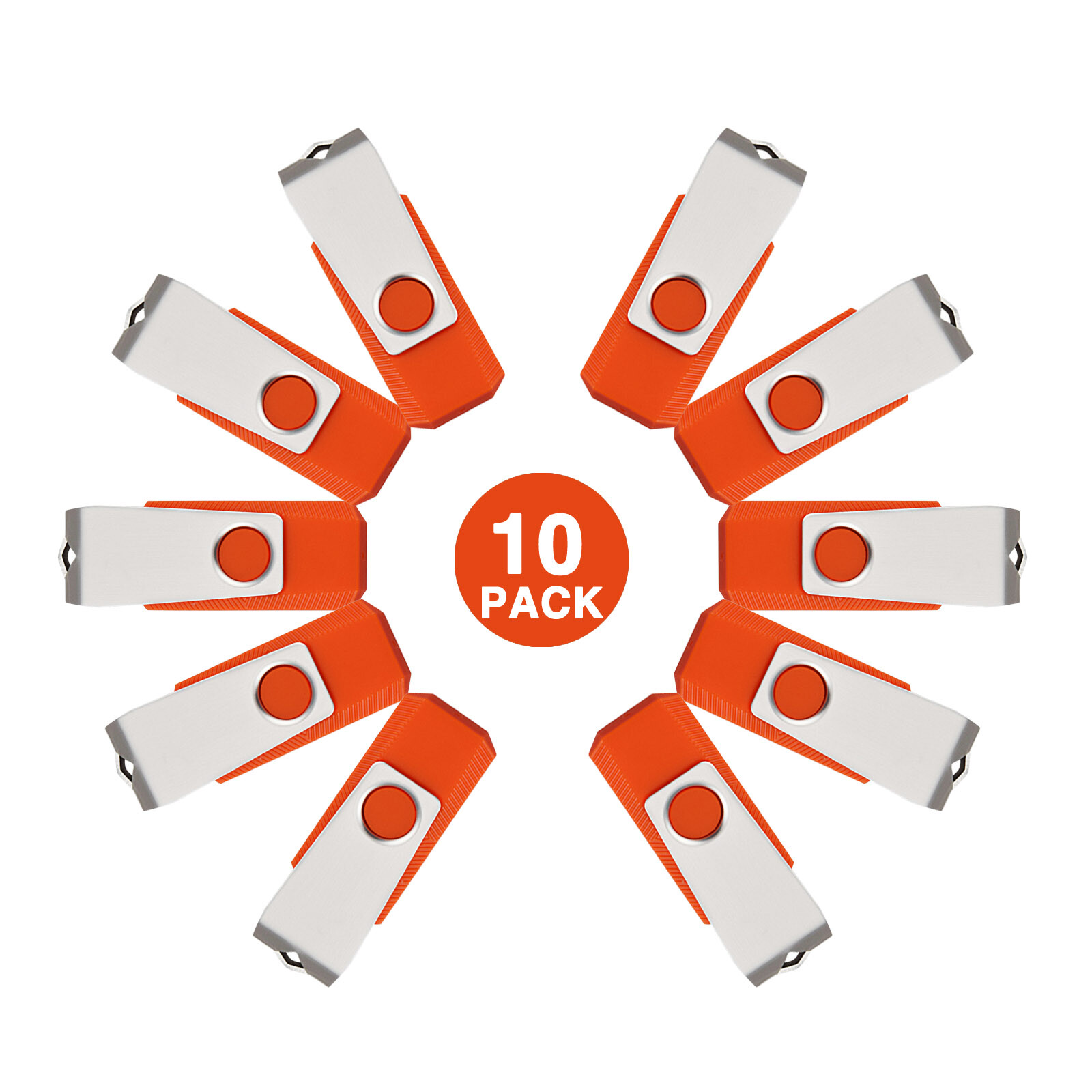 Memoria USB kootion 10 piezas/lote 1GB-16GB USB 2.0 con giro, imagen 10