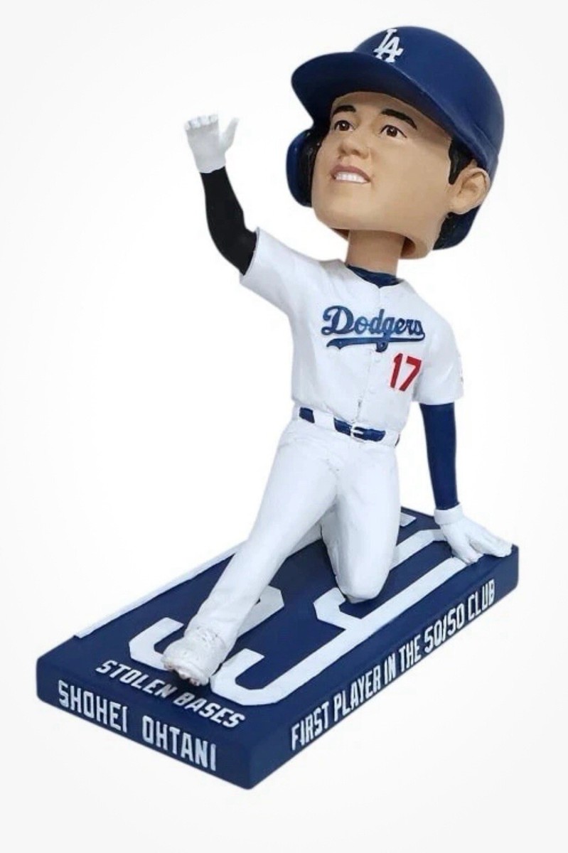 50/50 shohei Ohtani 17 ミニボブルヘッド 高さ11.5cm Shohei Ohtani 50/50 Bobblehead Los Angeles Dodgers 2025 - NEW in