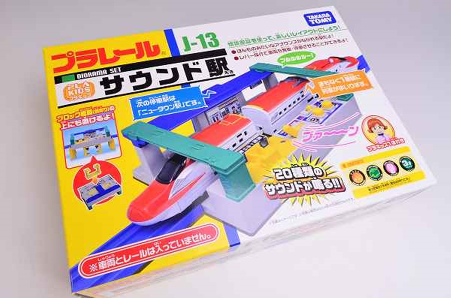 Tomy Plarail Pla Rail J-13 Sound Station Track Part