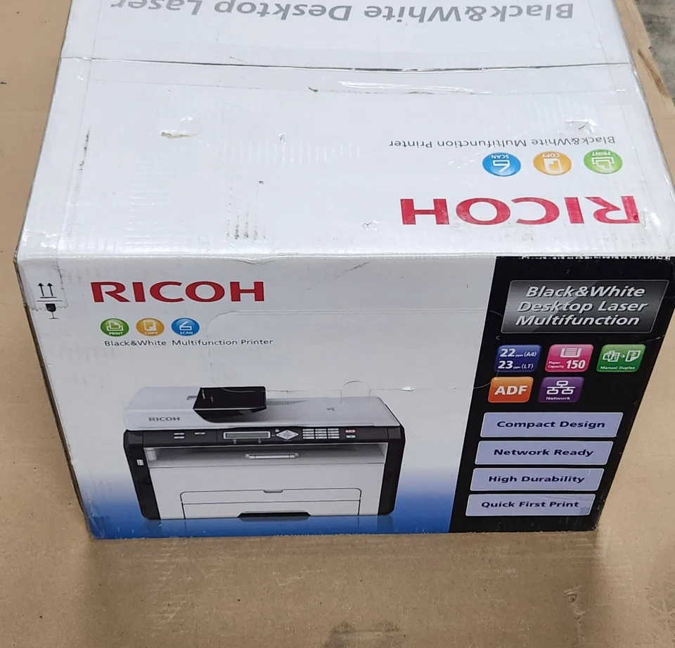 Ricoh Aficio SP 204SN All-In-One Laser Printer - Image 2 of 2