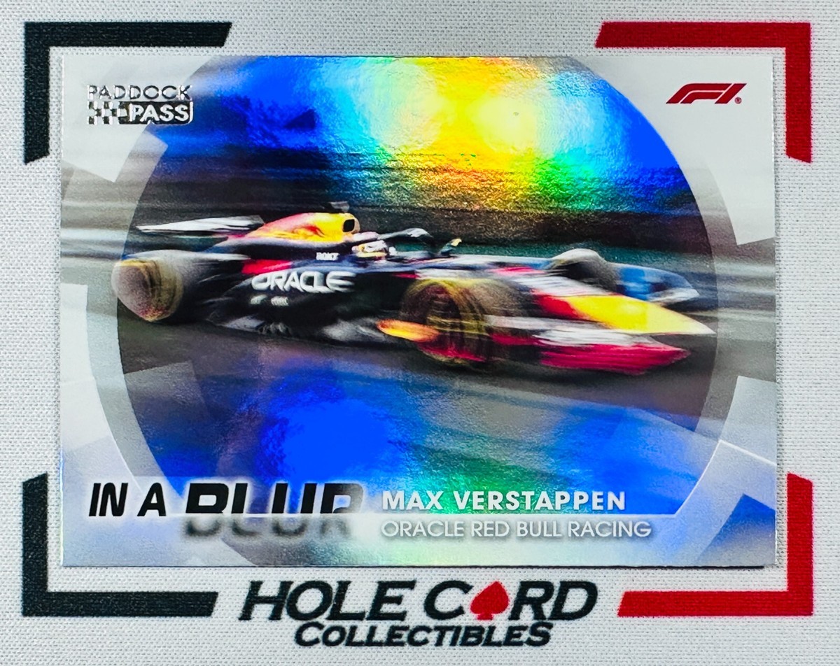 MAX VERSTAPPEN 2024 Topps Paddock Pass Formula 1 F1 #BL-1 In