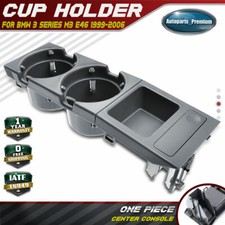 Console Gray Drink Cup Holder For Bmw E46 323i 325 328 330 M3 99-06 51168248504 Console Gray Drink Cup Holder For Bmw E46 323i 325 328 330 M3 99-06 51168248504