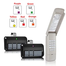 877LM Opener + 2 Visor Remote 893LM For Liftmaster Sears Garage Door Keypad