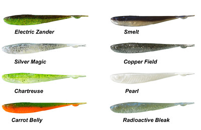 14 cm BERKLEY Flex Vamper - alle Farben, 1-10 Stück Gummifisch Drop Shot