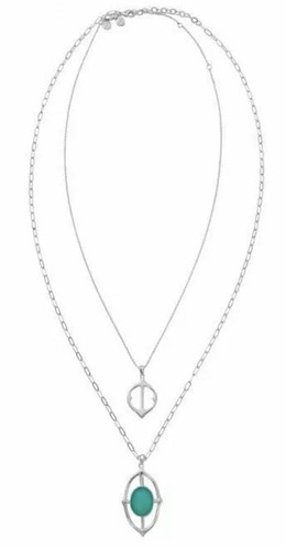 Stella \u0026 Dot Fortuna Stone Necklace Set 