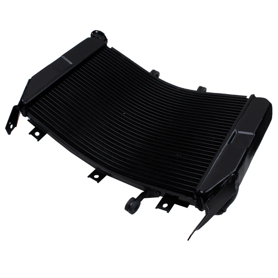 Engine Cooling Radiator Cooler Fit For Kawasaki Ninja ZX6R ZX636 2003 2004 Black - Image 3 of 4