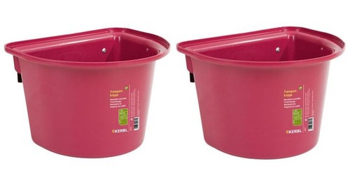 4 Robuste Gummi-Futterpfannen – Je 4 Liter | Für Pferde, Hunde, Katzen, Hühner & Mehr | Wetterfest & Stapelbar