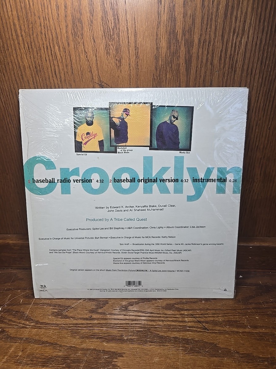 THE CROOKLYN DODGERS - CROOKLYN - HIP HOP SINGLE RECORD