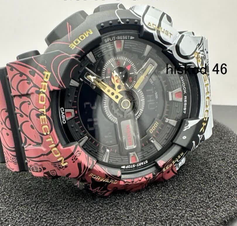 CASIO ONE PIECE x G-SHOCK GA-110JOP-1A4JR Limited W/ Box CASIO ONE PIECE x G-SHOCK GA-110JOP-1A4JR Limited W/ Box