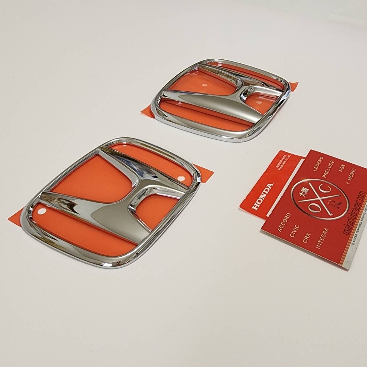 Genuine OEM 17-21 Acura NSX JDM Honda Emblem Set Front & Rear Hood