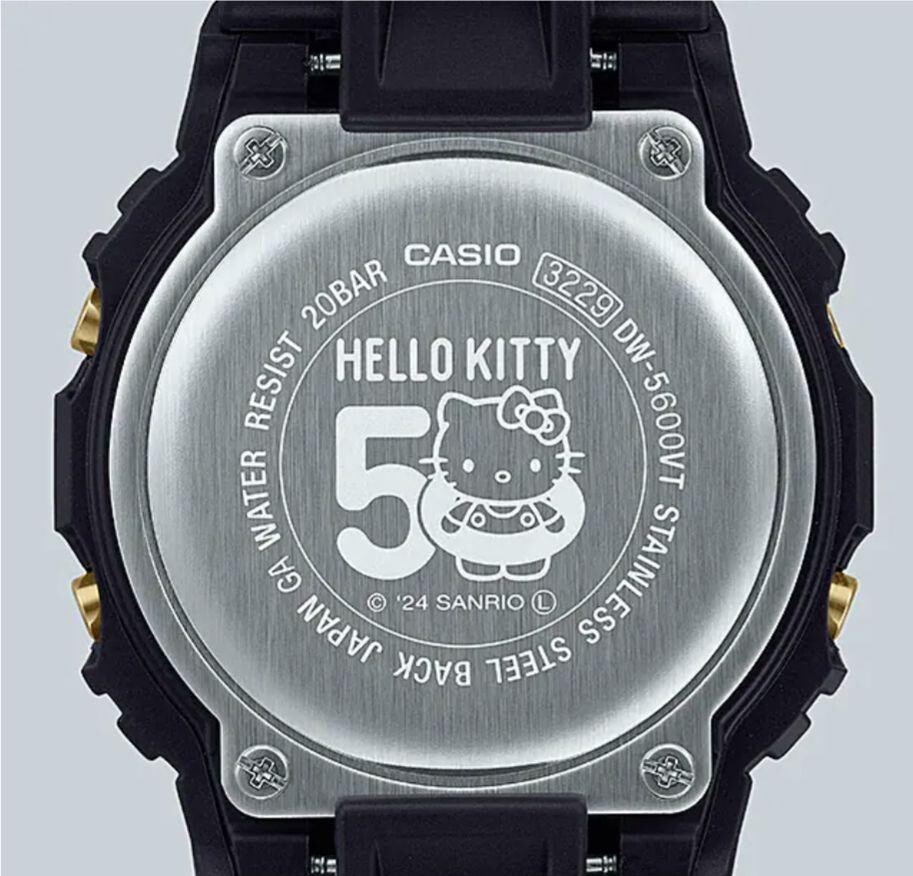 【新品】HELLO KITTY 50th 限定　CASIO GSHOCK Sanrio's Hello Kitty Marks 50th Anniversary With Stylish New