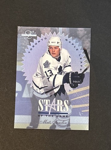 Mats Sundin #9 1995 Leaf Limited Stars of the Game card