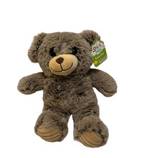 Spark Create Imagine Brown Teddy Bear Plush 12" Ribbed Paws Stuffed Animal Toy