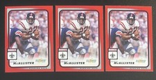 3 Deuce Mcallister 2001 Score Rookie Lot 281 - New Orleans Saints