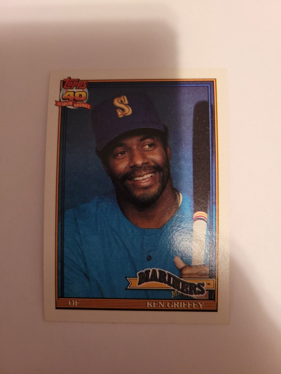 1991 TOPPS KEN GRIFFEY #465 NM | eBay