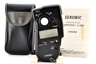 Sekonic Multi Master L-408 Light Exposure Meter w/Manual