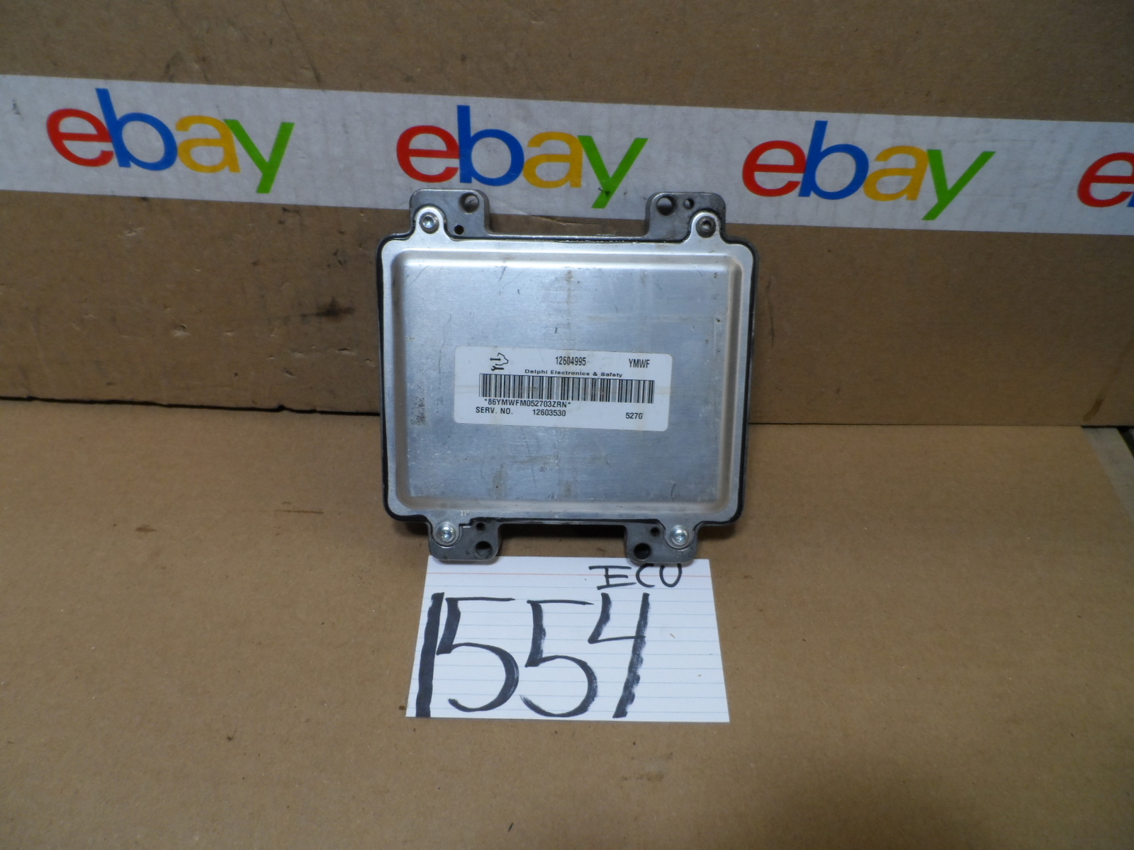 2006 CHEVROLET IMPALA #1554 Engine Computer ECM ECU 12604995