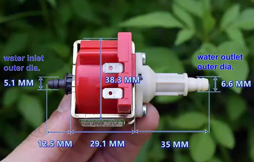 Bomba Solenoide Original ULKA MODELO NME TIPO 4 120V 220V 16W 50CC/min Bomba de Agua - Imagen 2 de 9