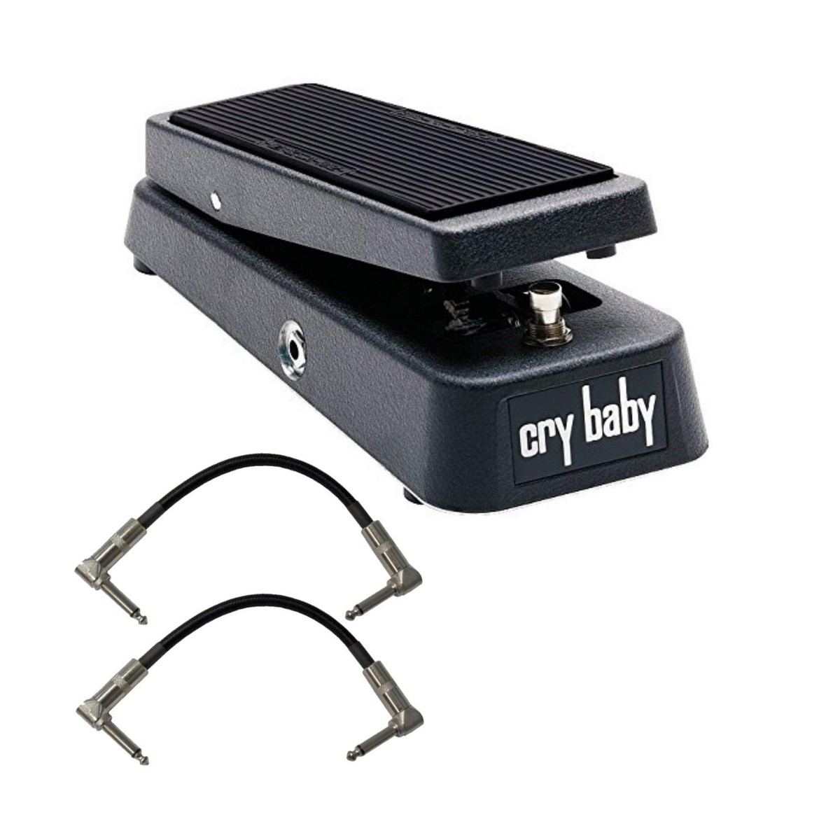 Dunlop Crybaby GCB-95 Classic Wah Pedal w/2 FREE Patch Cables 1