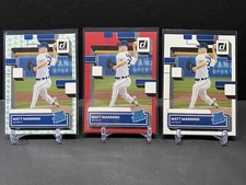 2022 Donruss Matt Manning Liberty SP, Red 1038/2022 & Base Rookie Tigers