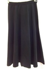 vtg Liz Claiborne concert skirt 8P 6 panel flare swing maxi long high waist MINT