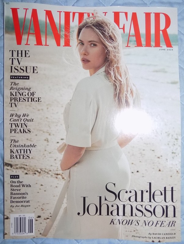 SCARLETT JOHANSSON KNOWS NO FEAR - THE TV ISSUE - VANITY FAIR MAGAZINE