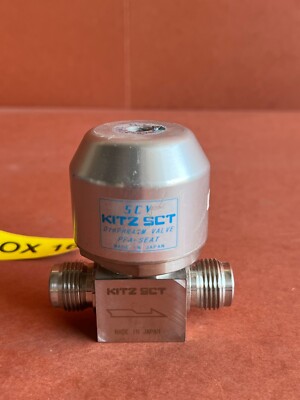SCV KITZ SCT Diaphragm Valve PFA-SEAT STD 316L KD 