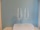 Vintage Set Of 2 1989 Christmas Candle Champagne Glasses — photo 4
