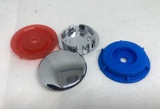 Tap Indices Tops Hot & Cold Red Blue  Multi Branded 38mm         M10